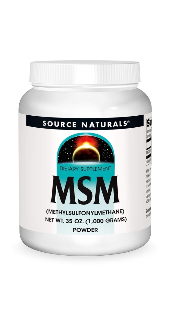 Bron Naturals MSM (methylsulfonylmethaan) Netto WT. 35 Ounce (1.000 Gram) - Poeder
