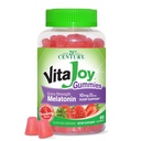 21st Century Healthcare VitaJoy Extra Strength Melatonine 10 mg Gummies, Aardbei, 60 Telling, Rood, 0,43 pond, (pakket van 1)