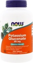 Nu Foods Kalium Gluconaat 99 Milligrammen - 250 tabletten