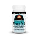 Bron Naturals Vitamine D-3 400 IE 200 tabletten