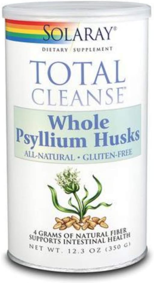 SOLARAY Psyllium Husk, poeder, ongearomatiseerd (kan) 350g