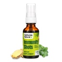 Californië Natural Immunity Shots 1oz Fles, Biologische Gemberwortel, Oreganoolie - Potent & Pure Immunity System Booster - Immune System Support & Wellness Shot (Pack of 1)