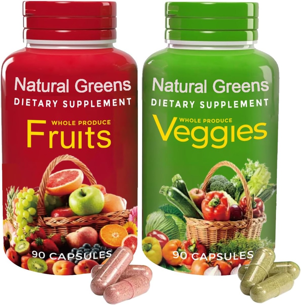 NATUURLIJKE GROENEN Organische Fruiten & groenten Supplement 