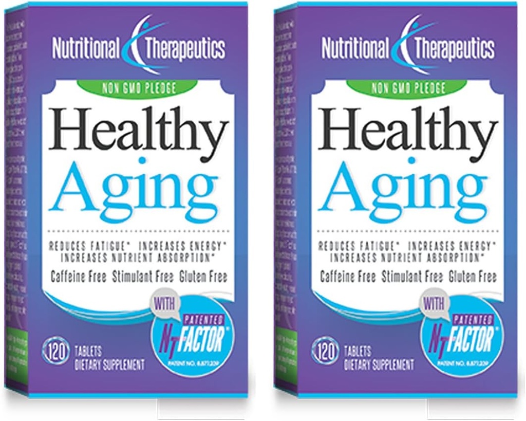 NTI Nutritional Therapeutics Inc. - Gezond ouder worden met NTFactor®, 120 tabletten - Jeugdig levendigheid, verhoogde energie, verbeterde kwaliteit van leven (2)