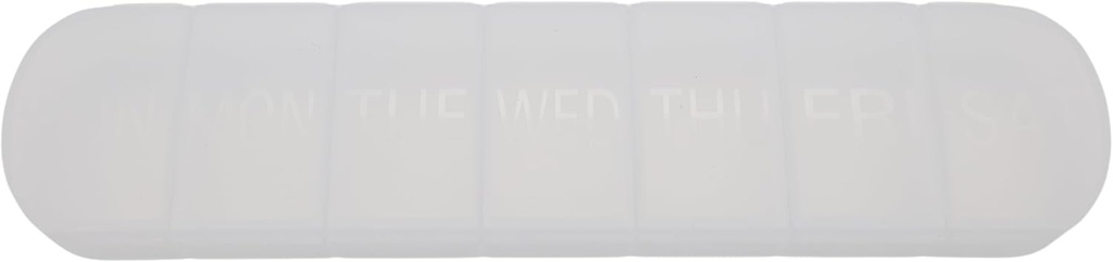 7 Dag Wekelijkse pil AM PM Organisator, ShysTech Large Pill Case pil Box 1 Tijd Een dag voor pillen/medicijn/Suplements/Vitamine (Clear)