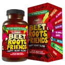 Beetwortelcapsules - Circulatie, hart-gezonde energie - w Grape Seed Extract & Ginseng 60 Graaf Vegan