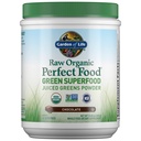 Tuin van het leven Rauwe Biologische Perfecte Eten Groen Superfood Gesapeerde Groenen Poeder - Chocolade, 30 Servers - Non-GMO, Glutenvrij, Veganistisch Geheel Voedsel Dieetsupplement, Plus Probiotica & Enzymen