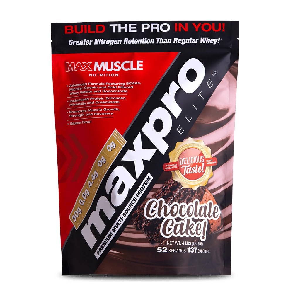 Max Muscle Maxpro Elite Wei Proteïne Poeder 