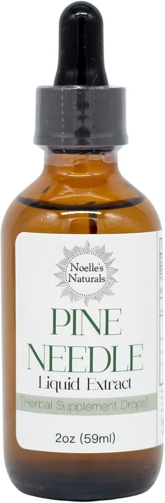 Dennennaald Extract - Gemaakt van Wildcrafted Eastern White Pine Naalden - Biologische Tinctuur - Hoog in Shikimic Acid - Immune Support Drops