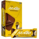 NuGo Proteine Bar, Chocolade Banaan, 13g Proteïne, Glutenvrij, 15 Tellen