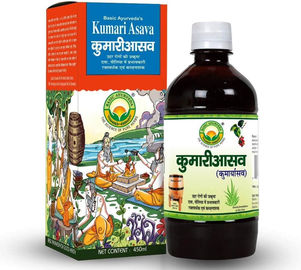 Iqra Basic Ayurveda Kumari Asava 450ml 