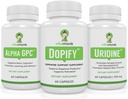Dopamine-ondersteuningssupplement gecombineerd met Alpha GPC en Uridine - Neuro Boost Duo