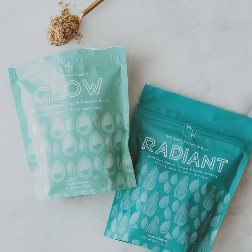 Manski's Wellness Glow & Radiant Seed Cycle Kit 