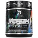 DRAGON PHARMA Venom Extreme Potency Pre-Workout, Laser Sharp Focus + Energy, Intense Performance, Bewezen Ingrediënten voor Verbeterde Vasodilatatie & Endurance (40 Servers, Bomb Pop)