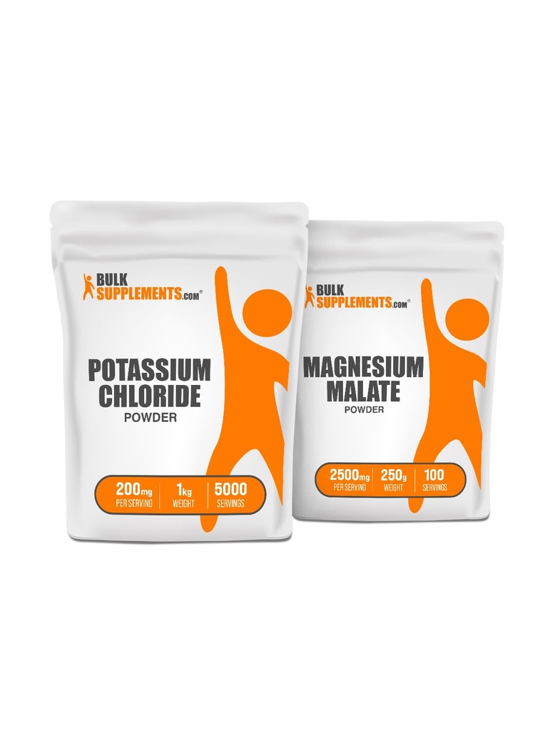Kaliumchloride 1kg + Magnesium Malaat 250g bundel