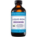 De Vitamin Shoppe Liquid Iron, BlackBerry Vanilla Gearomatiseerd, Gemakkelijk geabsorbeerd, Niet Constipating, Energie Productie Immune Ondersteuning (8 Fluid Ounces Liquid)