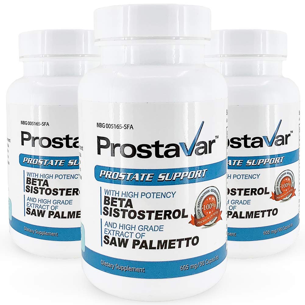 Prostaat ondersteuning met Saw Palmetto - 3 flessen