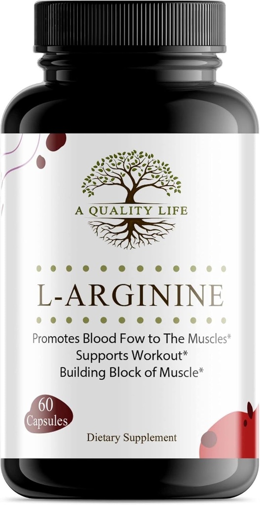 Extra sterkte L Arginine Supplementen voor uithoudingsvermogen, spier, bloedvatigheid en energie