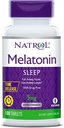 Natrol Time-Release Melatonine 5 mg, Dieetsupplement voor Rustige Slaap *, 100 tabletten (verpakking van 2), 200 dagen Supply