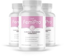 Femipro Bladder Control Supplementen voor vrouwen en mannen, natuurlijke kruiden en probiotische Blend, ondersteunt urinaire traktatie Gezondheid en Microbiome Balance Gemaakt in de VS Niet-GMO, 30 Capsules, 3 maanden levering