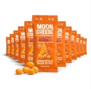 Moon Cheese Cheddar geloof het, 1 Ounce, 12-Pack, Crunchy, Protein-Rich Cheese Snack, Keto vriendelijk, 100% echte kaas