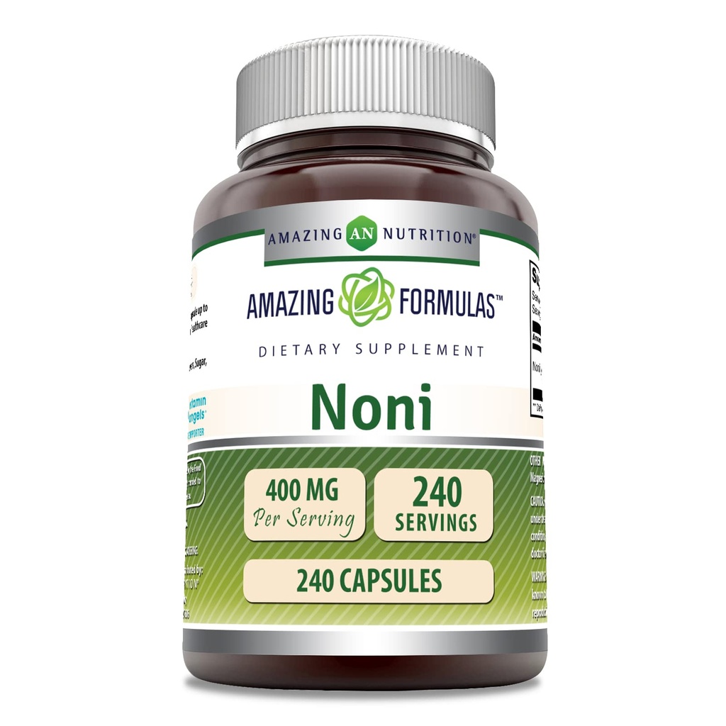 Verbazingwekkende Formules Noni 400 Mg per Serving 