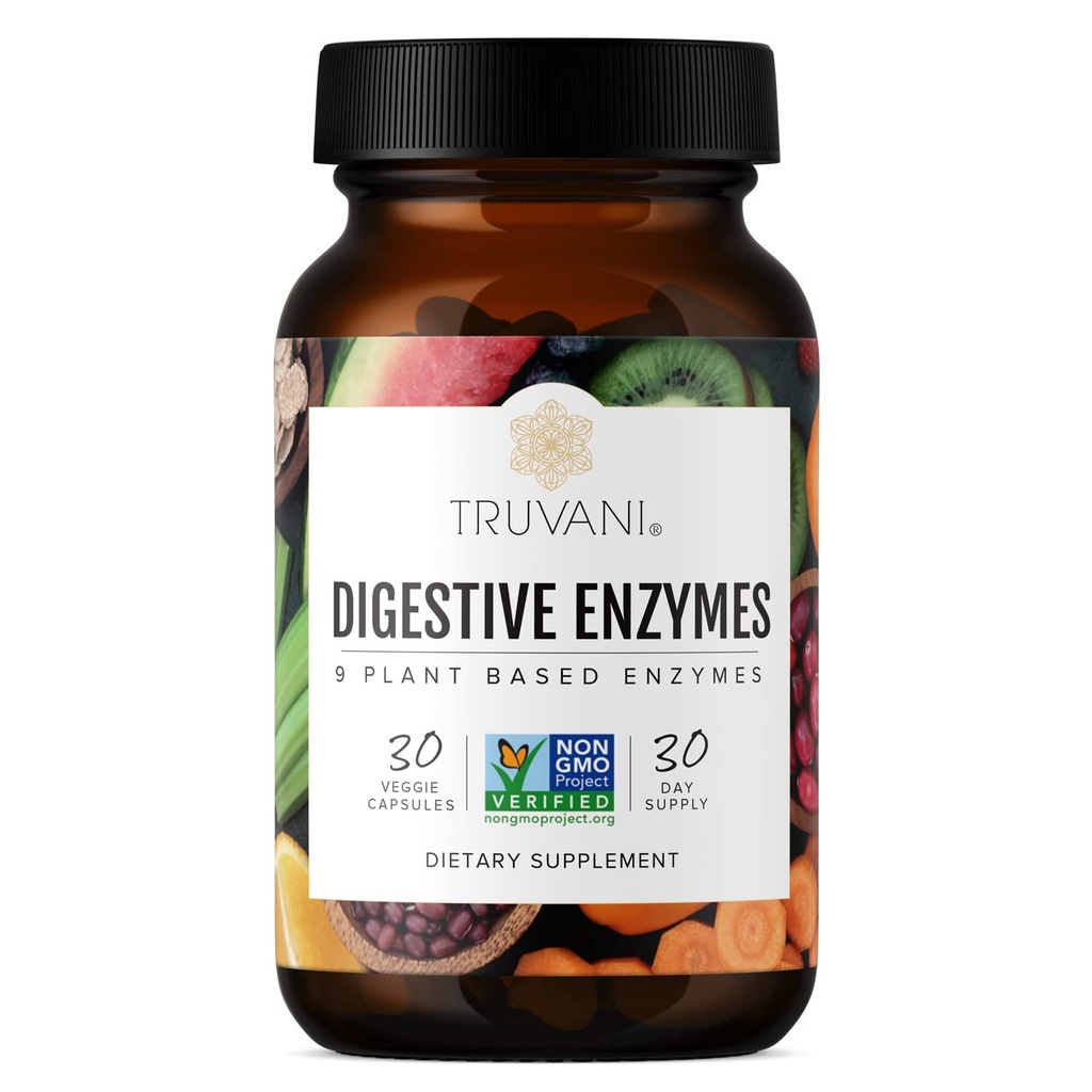 Truvani-verteringsenzymen 9 Enzyme Blend 