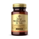 Solgar Zink Picolinaat 22 mg, 100 tabletten - Bevordert een gezonde huid - Ondersteunt het immuunsysteem, normale smaak & Vision - Antioxidant Niet-GMO, Veganistisch, Glutenvrij, Kosher - 100 porties