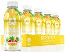 RYSE Clear Proteine Drink - Jell-O Island Ananas - 100 Calorieën, 22g Wei Isolaat Proteïne Shake, Sugar-Free, 0g Vet & Lactose-Free - Verfrissende Ready-to-Drink Drank Drank - 16,9 floz Flessen (12-pack)