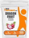 BulkSupplements.com Dragon Fruit Extract - Antioxidanten Supplement, Dragon Fruit voor digestie Ondersteuning - Veganistisch & Glutenvrij, 1g per portie, 1kg (2,2 lbs) (pakket van 1)