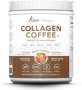 NUTRACOLLAGEN Peptidepoeder met Premium Colombiaanse koffie; Grass-Fed; Keto vriendelijk, MCT Kokosoliepoeder, Sojavrij, Glutenvrij, Suikervrij, 40mg Cafeïne/SVG; Mocha Hazelnut 25 Servers