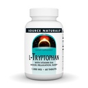 Bron Naturals L-Tryptofaan met vitamine B-6 - Ondersteuning Mood, ontspannen en slapen - 1000mg - 60 tabletten