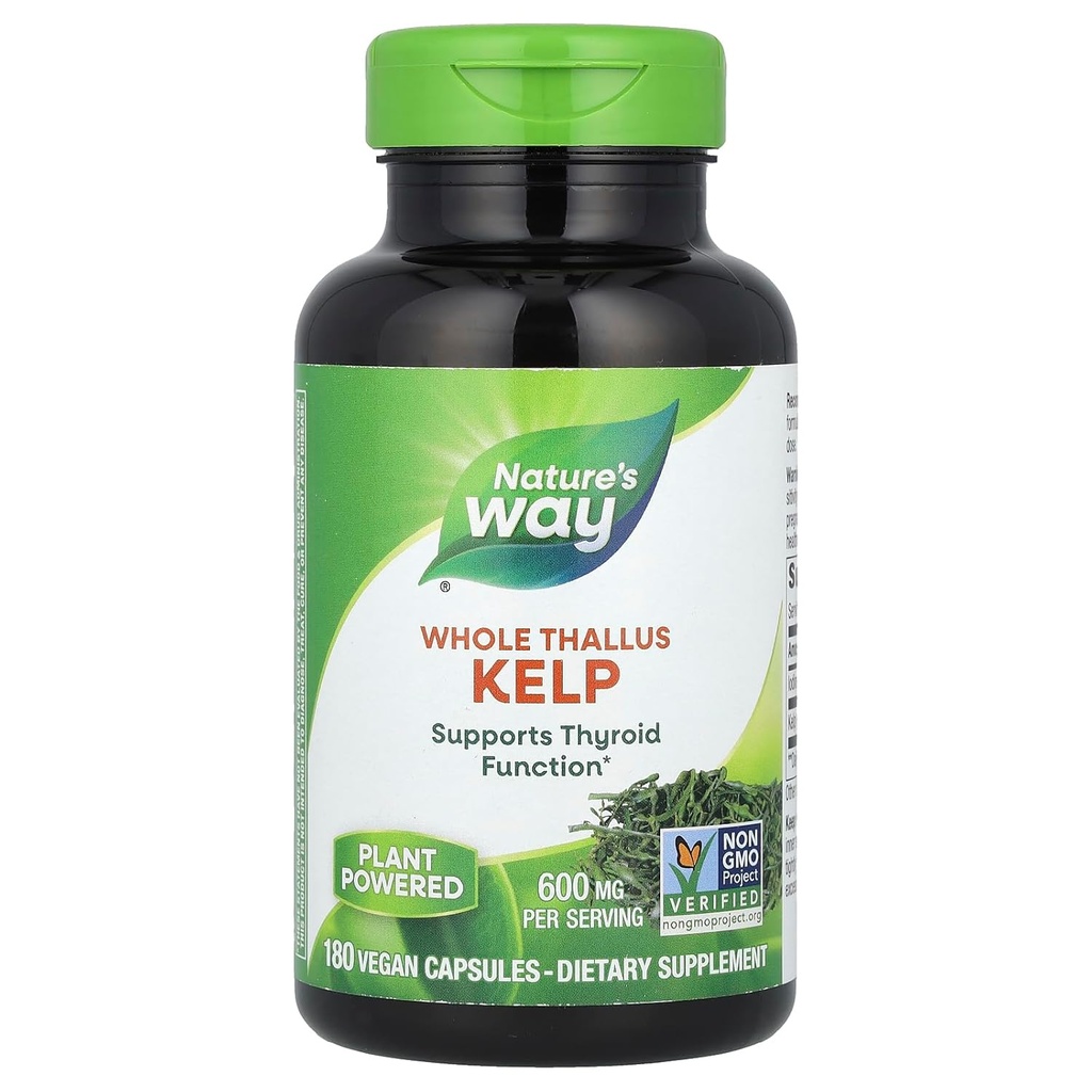 Nature's Way Kelp, 180 capsules (verpakking van 2)