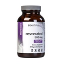 Bluebonnet Nutrition Beautiful Ally Resveratrol 500mg, Protect Skin Integrity*, Non-GMO, Vegan, Glutenvrij, Soy-Free, Dairy-Free, 30 plantaardige capsules, 30 porties