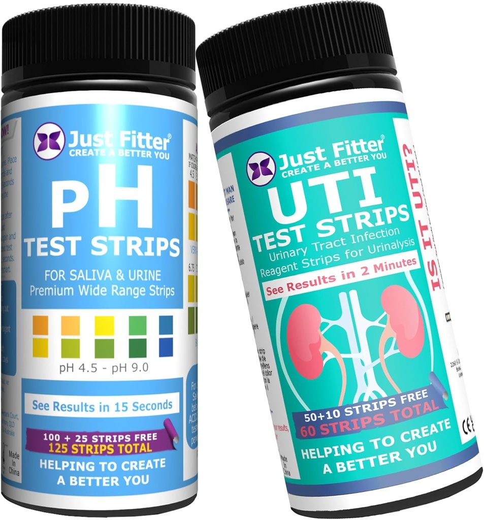 pH en UTI urinetrek infectietest Stripbundel. Eenvoudige, snelle en nauwkeurige resultaten. Home Testing Stick Kit.