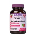 Bluebonnet Nutrition EarthSweet Methylcobalamine 5.000 mcg Active Coenzyme Form of Vitamin B12 Ondersteunt Energie Boost & Metabolisme - Veganistisch, Glutenvrij - Raspberry Flavor - 60 Kauwtabletten