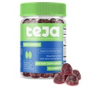 TEJA Slaapondersteuning Gummies voor tieners en volwassenen, 0,3mg Melatonine Kauwgom, Melatonine Kauwgom, 30 Gummies