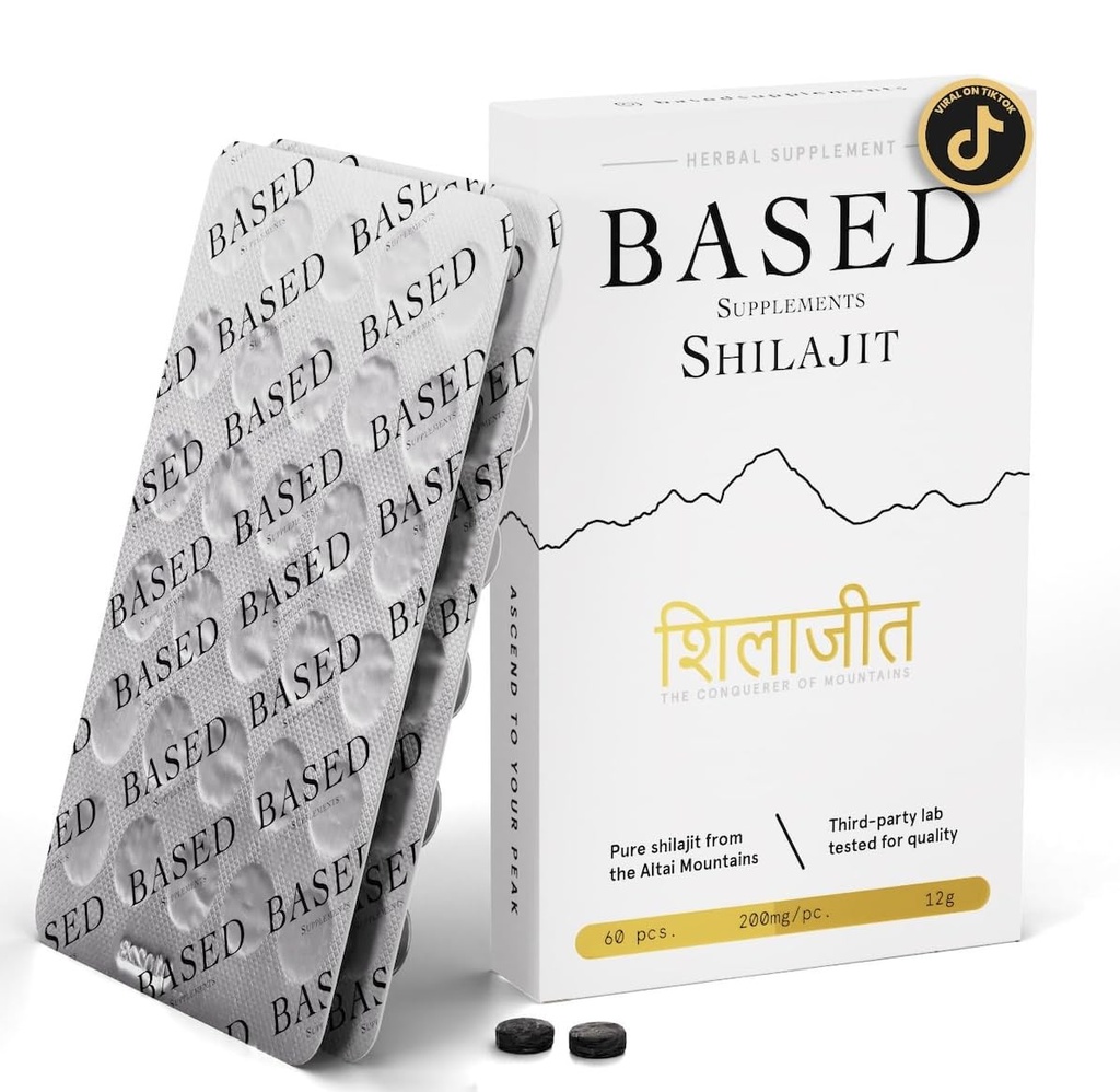Op basis van Shilajit  Trace Minerals, 60 tabletten