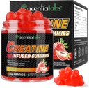 Creatine Monohydraat Gummy's Creatine Monohydraat per Serving Kauwbare Creatine voor Muscle Builder, Energy Boost, 120 Gummies