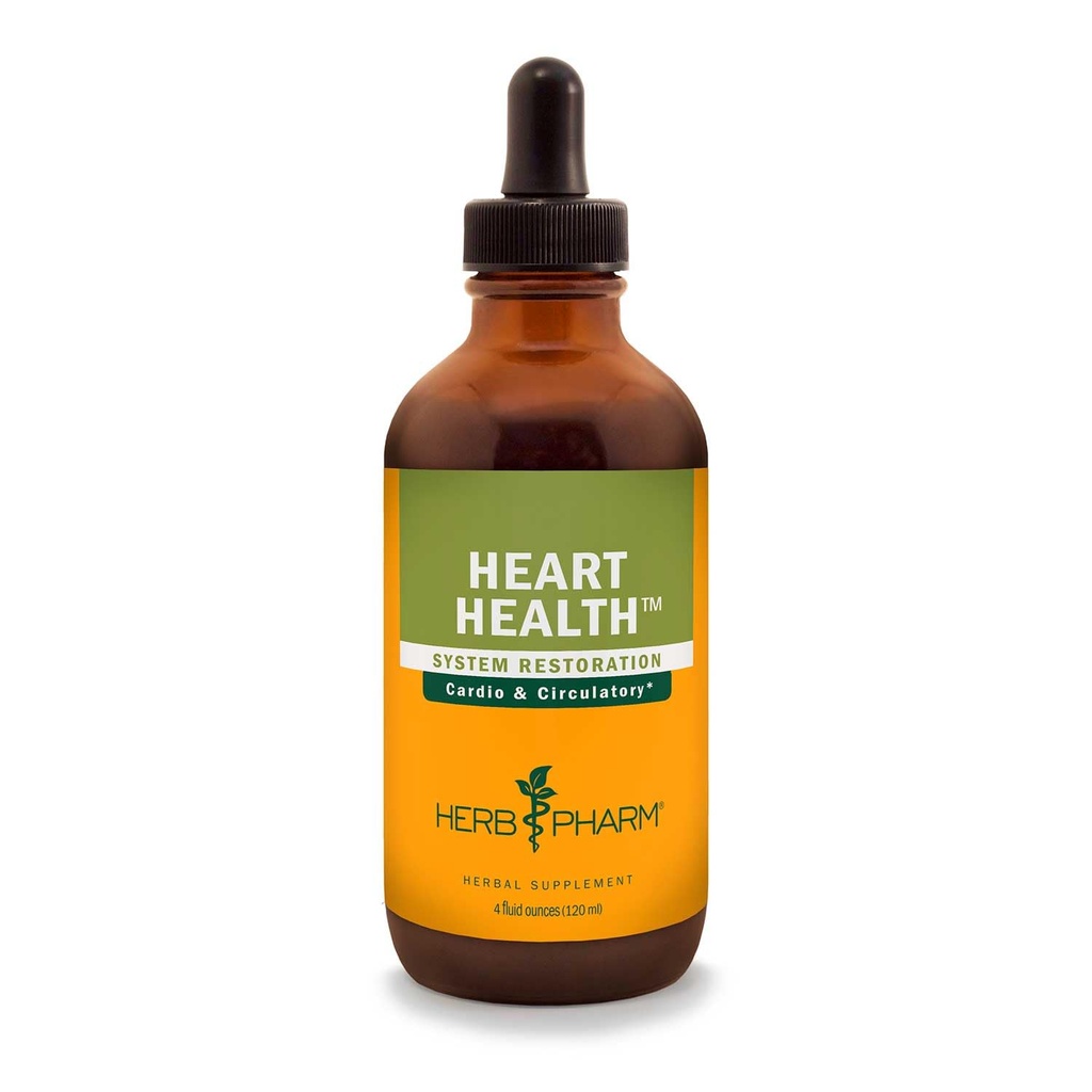 Herb Pharm Heart Health Liquid Herbal Formula met Hawthorn voor Cardiovasculaire Systeemondersteuning - 4 Ounce