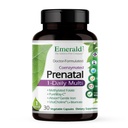 Emerald Labs Prenatale 1-Daily multi-prenatale multivitamine met gemethyleerde folaat, ijzer, Whole-Food Blend & More - sojavrije, glutenvrije - 30 plantaardige capsules
