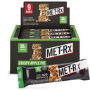 MET-Rx Big 100 Colossal Protein Bars, Crispy Apple Pie Maaltijd Vervanging Bars, 9 Tellen