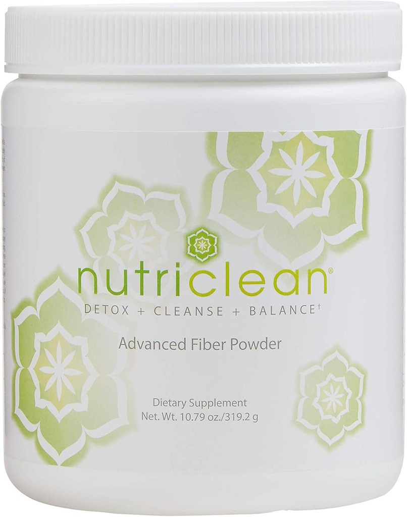 NutriClean - Advanced Fiber Powder, Detox, Cleanse, Colon Health, Digestieve Gezondheid, Gezonde Intestinale Functie, Gezonde Nutriënt Absorptie, Markt Amerika (28 Serven)