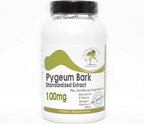 Pygeum Bark Gestandaardiseerd Extract 100mg 12% Fytosterolen ~ 100 Capsules - Geen additieven ~ Naturetitie Supplementen