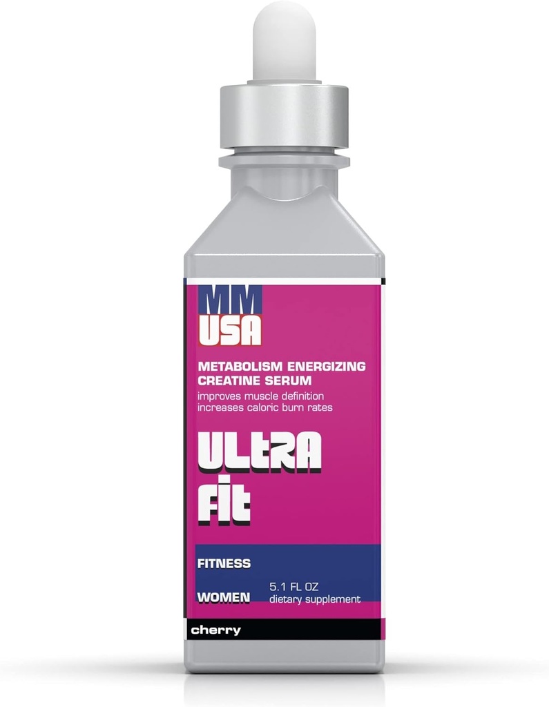 Creatine for Women Atletes, Burn Fat, Pre-Workout, Fitness, Instant Energy, Muscle Tone, Aerobics, Endurance, Cycling, Running & Stamina. Spier Zonder Bulk, Aminozuren, Vitaminen. Kersen