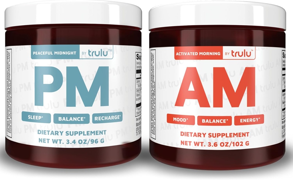 AMPM Voeding: Actived Morning (AM) + Peaceful Midnight (PM) Brandstof uw dag met duurzame energie en genieten van rustgevende nachten 