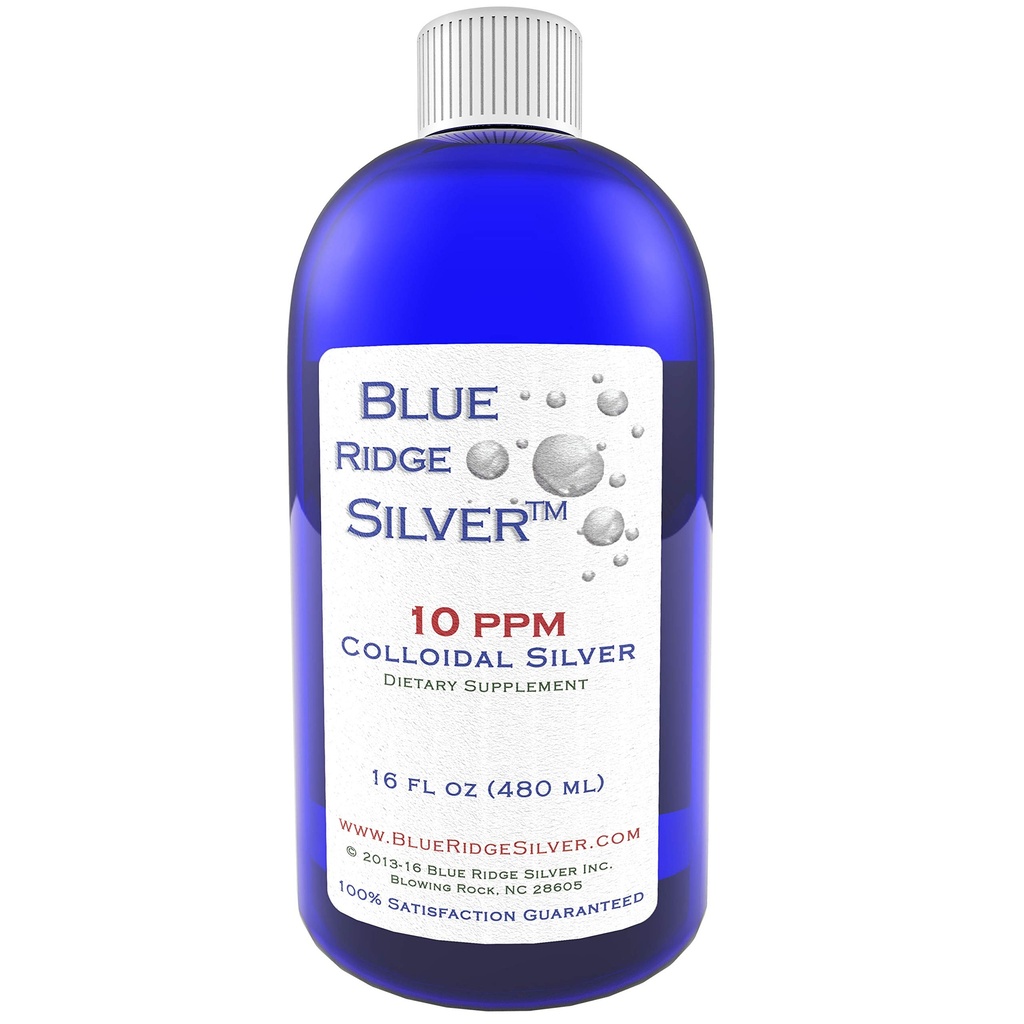 10 ppm 16 oz Colloïdaal Silver Natural Immune Support Health Supplement