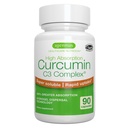 Igennus Advanced Curcumin C3 Complex, 300% Grotere absorptie & snelle opname, 95% standaardextract, 90 porties, Clean Label, Vegan Supplement, 1-a-dag, 90 capsules