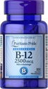 Puritan's Pride Vitamin B-12 2500 mcg Microlozenges, 100 Tellen
