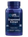 Life Extension Grapeseed Extract, Vitamine C, Calcium, resveratrol, polyfenolen, Cardiovasculair Gezondheid, antioxidant Bescherming, Glutenvrije, Non-GMO, Vegetarisch, 60 Capsules